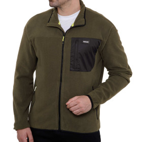 Veste micropolaire Regatta®, Tour de poitrine : M (96/100), Couleur : Kaki, par l’Homme Moderne.