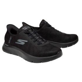 Baskets Skechers Slip-ins™, Pointure : 40, Couleur : Noir, par l’Homme Moderne.