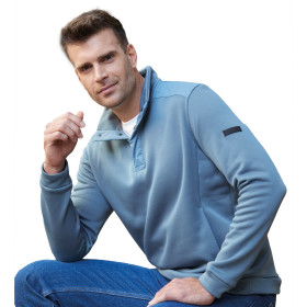 Sweat thermique Regatta®, Tour de poitrine : L (104/108), Couleur : Bleu, par l’Homme Moderne.