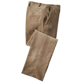 Pantalon Velours Confort Camel, Taille : 54, Couleur : Camel, par l’Homme Moderne.