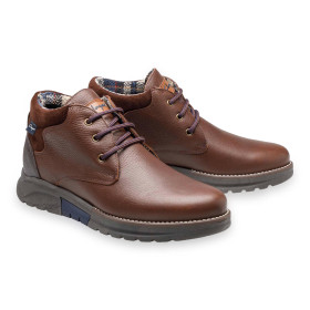 Derbys thermiques montantes, Pointure : 40, Couleur : Marron, par l’Homme Moderne.