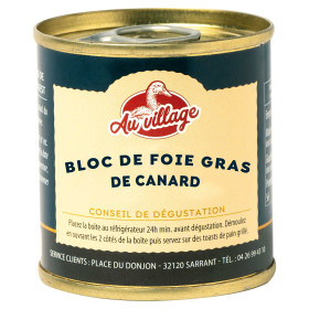 Bloc de foie gras de canard, par l’Homme Moderne.