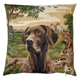 Housses de coussin chiens..., par l’Homme Moderne.