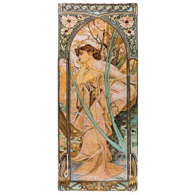 Tapisserie Mucha - Rêverie..., par l’Homme Moderne.