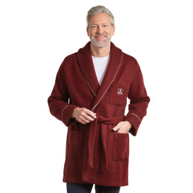 Veste d’intérieur Courtelle®, Tour de poitrine : 2XL (120/124), Couleur : Bordeaux, par l’Homme Moderne.