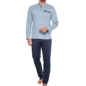 Pyjama coton interlock, Tour de poitrine : M (96/100), par l’Homme Moderne.