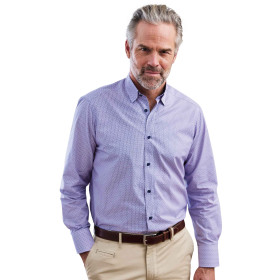 Chemise Estrella, Encolure : 37/38, Couleur : Violet clair, par l’Homme Moderne.