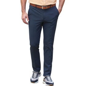 Pantalon Travel Confort, Taille : 40, Couleur : Marine, par l’Homme Moderne.