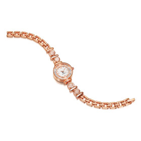 Montre quartz dorée rose, par l’Homme Moderne.