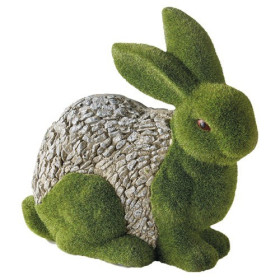 Lapin magique des jardins, par l’Homme Moderne.