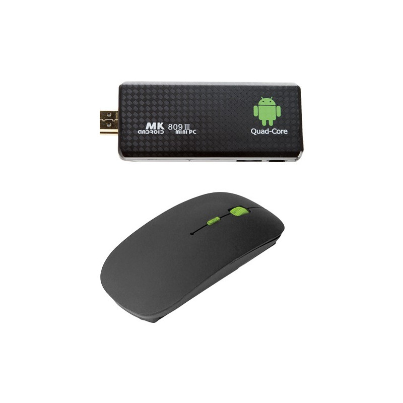 Android pour TV + souris sans fil