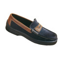 Mocassins bateau cuir et nubuck