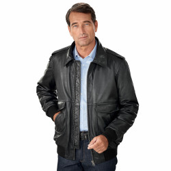 Blouson Cuir Aviateur