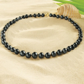 Collier perles de Tahiti, par l’Homme Moderne.