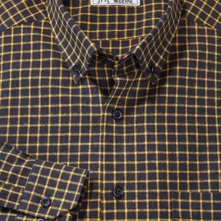 Chemise carreaux flanelle