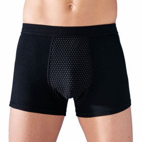 Boxer microfibre MagnetiX, Taille : L (46/48), Couleur : Noir, par l’Homme Moderne.