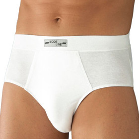 Slips kangourou Mode Line - les 3, Taille : 2XL (54/56), Couleur : Blanc, par l’Homme Moderne.