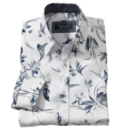 Chemise Blue Flower