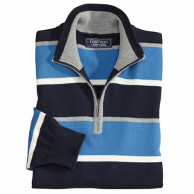 Sweat Yachting, Tour de poitrine : XL (112/116), Couleur : Bleu/Marine, par l’Homme Moderne.