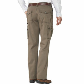 Pantalon multipoche outdoor, Taille : 46, Couleur : Kaki, par l’Homme Moderne.