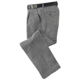 Pantalon Tweed Laine, Taille : 42, Couleur : Gris, par l’Homme Moderne.