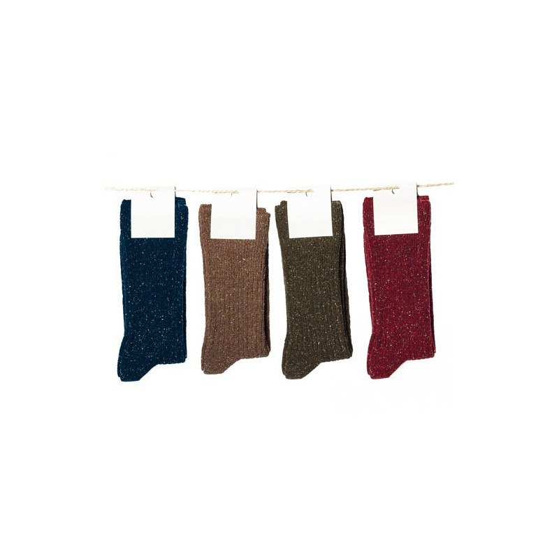 Chaussettes Laine & Soie - les 4 paires