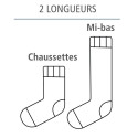 Chaussettes Laine & Soie