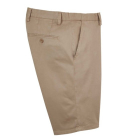 Bermuda Coupe Confort, Taille : 44, Couleur : Beige, par l’Homme Moderne.