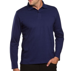 Polo Sport-Team Uni, Tour de poitrine : M (96/100), Couleur : Marine, par l’Homme Moderne.