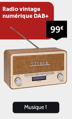 Radio vintage numérique DAB+