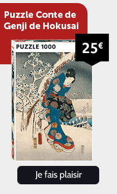 Puzzle Conte de Genji de Hokusai