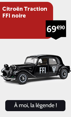 Citroën Traction FFI noire