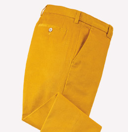 Pantalon velours milleraies